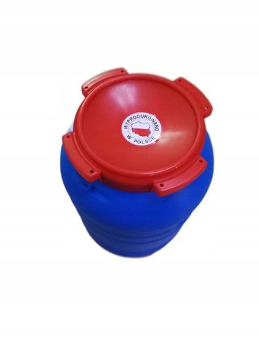 Beczka spożywcza do kiszenia 30L - wielofunkcyjny pojemnik niebieski na Arena.pl