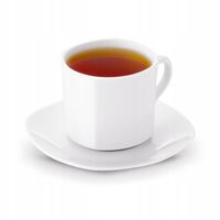 Zestaw FILIZANKEK do KAWY HERBATY Porcelanowe ze SPODKIEM Tadar 6x220 ml