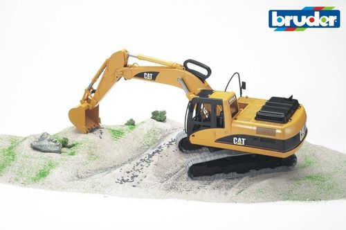Koparka czerpakowa Caterpillar - Bruder 02438 na Arena.pl