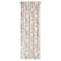Zaśłona na tasmie z ukrytymi szelkami nadruk SABA 140X270 beżowa