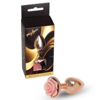 Mylove Toys - Jewellery Red Gold Plug Rose- Pink