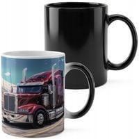 KUBEK MAGICZNY 330ML DRUK - TIR CIĘŻARÓWKA TRANSPORT SPEDYCJA