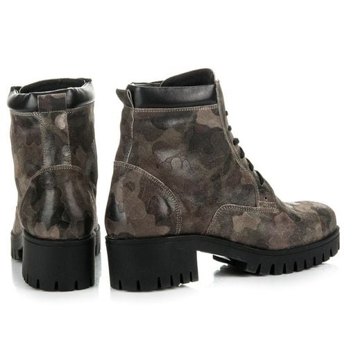 SZNUROWANE BOTKI Z PROTEKTOREM Rozmiar - 38 na Arena.pl