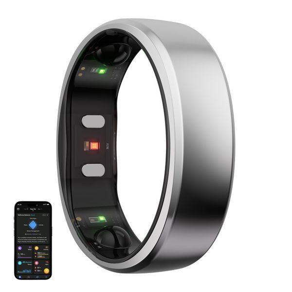 smartring ringconn gen 2 rozmiar 13 (srebrny) zdjęcie 1