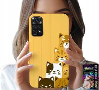 ETUI DO XIAOMI NOTE 11 / 11S - LOVE CAT, WZORY Z KOTAMI, CASE + SZKŁO