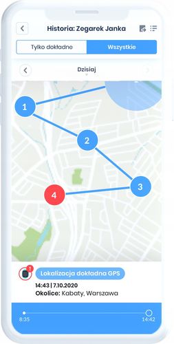 Smartwatch dla dziecka LOKALIZACJA GPS Locon Watch Lite PL aplikacja na Arena.pl