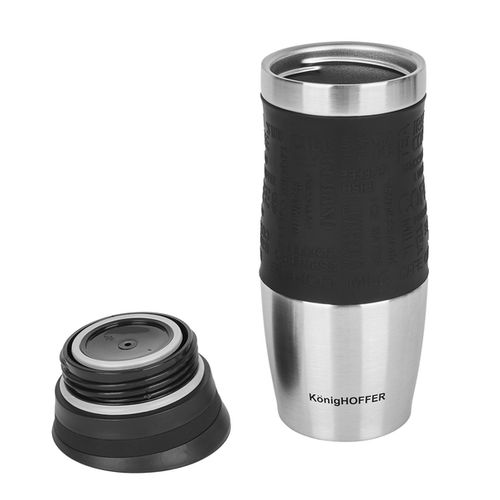 TD18 KUBEK TERMICZNY KonigHOFFER 400ML czarny termos na Arena.pl
