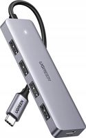 2 x Ugreen rozdzielacz HUB USB Typ C- 4x USB 3.2 Gen 1 z portem zasilania U