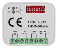 Radioodbiornik do do pilotów uniwersalny 300-868 MHz