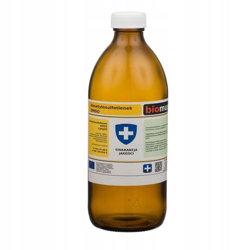 BIOMUS DMSO Dimetylosulfotlenek 500ml 0,5l szkło na Arena.pl