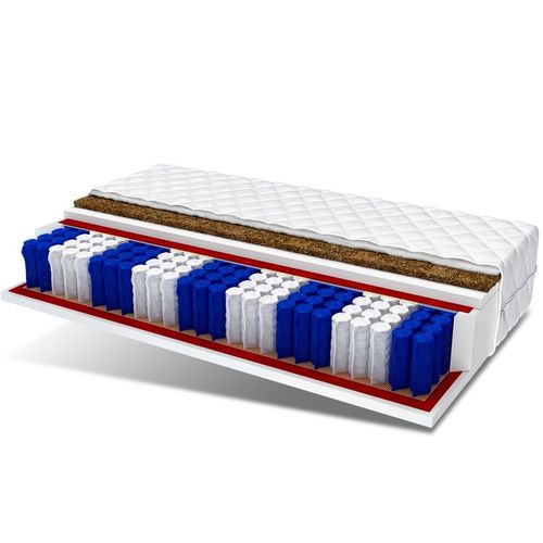 Materac 90x200 kokos pocket 9 stref HOME PLUS na Arena.pl