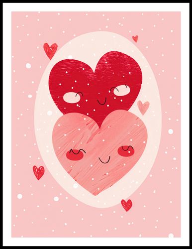Plakat 60x80cm Ciepło Serca na Arena.pl