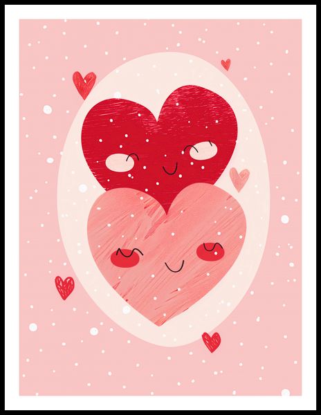 Plakat 60x80cm Ciepło Serca zdjęcie 3