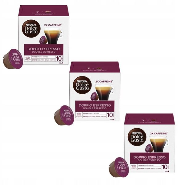 Kapsułki Nescafe Dolce Gusto Doppio Espresso 16szt zdjęcie 2