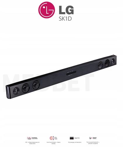 SOUNDBAR LG SK1D 2.0 100W BLUETOOTH USB PILOT na Arena.pl