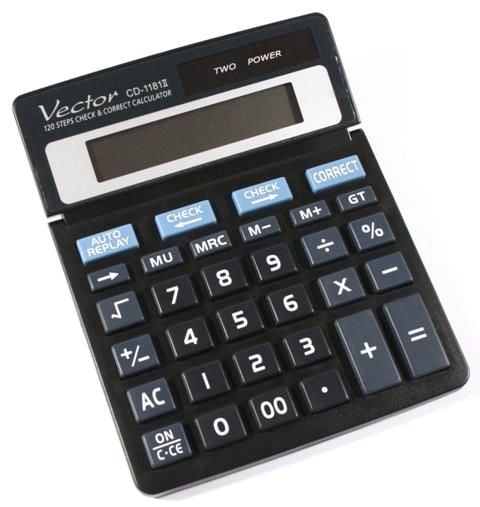 KALKULATOR VECTOR CD-1181 II zdjęcie 1