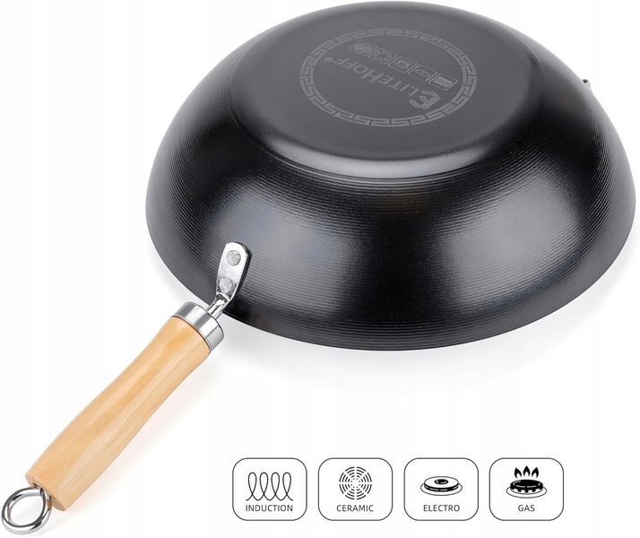 Wok Elitehoff 30 cm zdjęcie 7
