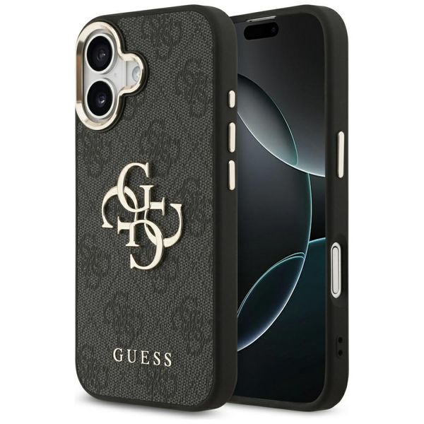 Etui Guess 4G Big Logo do iPhone 17 czarny zdjęcie 1