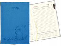 GRAWEROWANY KALENDARZ dzienny A5 2026 personalizacja duży wybór wzorów