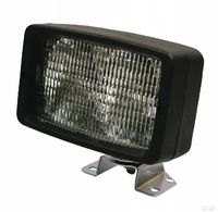 Lampa robocza Halogen, prostokątna, przezroczysta