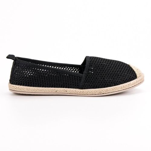 Czarne Tekstylne Espadryle r.39 na Arena.pl