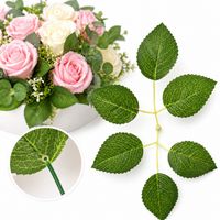 Liście 100 sztuk florystyczne do kwiatów mydlanych kompozycji kwiatowych