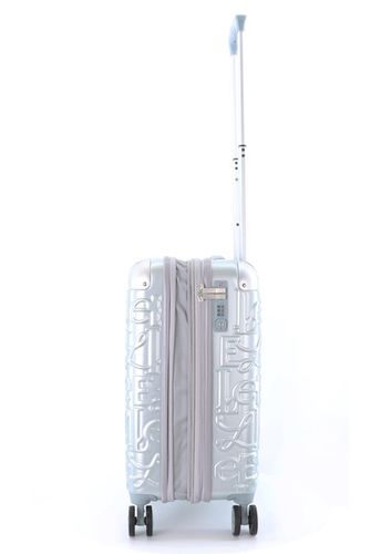Walizka mała kabinowa ELLE Alors srebrna na Arena.pl