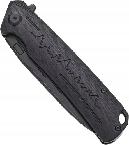 Nóż składany stal D2 EDC survival flipper ST136-BK na Arena.pl