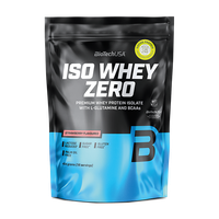 BioTech USA Iso Whey 454 g lactose reduced o smaku truskawkowym