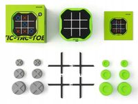 Gra logiczna GIIKER Tic-Tac-Toe Bolt Zielony