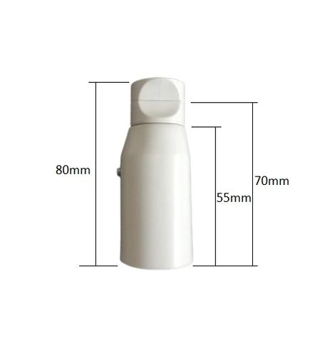 Komplet uchwytów do grzejników łazienkowych prosty na Arena.pl