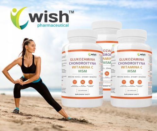 GLUKOZAMINA CHONDROITYNA MSM WITAMINA C Stawy 360k na Arena.pl