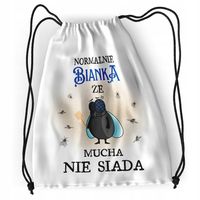 Plecak Dla Bianki Sportowy Szkolny Worek Torba Z Nadrukiem Ze Zdjęciem