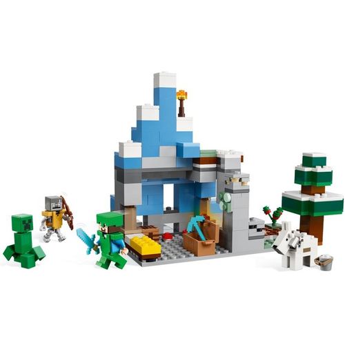 Lego Minecraft Ośnieżone Szczyty 21243 na Arena.pl