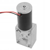 SILNIK JEDNOFAZOWY MOTOREDUKTOR ŚLIMAKOWĄ 12 V 200RPM