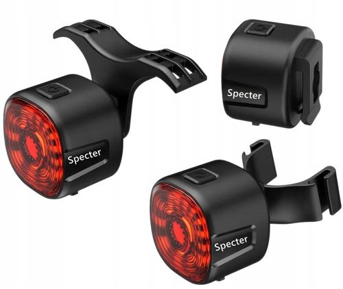 Czerwona Lampka rowerowa SPECTER WT09 tył tylna akumulator USB C 100 godzin na Arena.pl