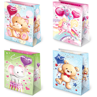 torebki ozdobne 10szt. T-2L set 81 Dzieci Baloniki  22,5 x 31,5 x 10,8 cm