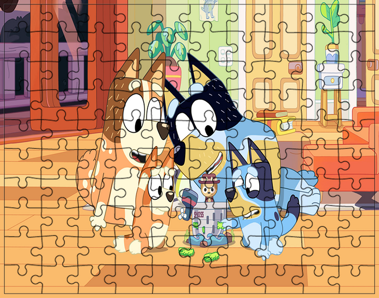 Puzzle Bluey zdjęcie 1