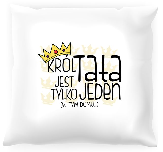 Poduszka Król jest tylko jeden zdjęcie 1