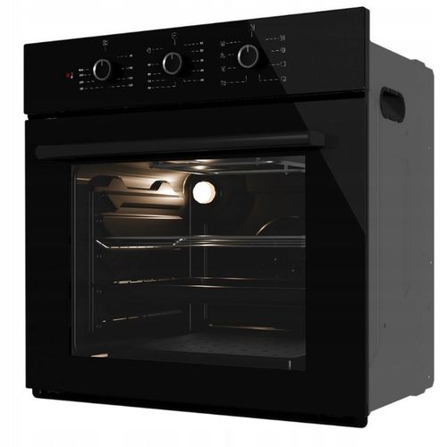 PIEKARNIK DO ZABUDOWY GŁĘBOKOŚĆ 55cm ELEKTRYCZNY 50L CZARNY POKRĘTŁA na Arena.pl