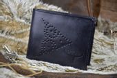 Oryginalny Portfel Męski Skórzany Czarny Buffalo Wild RFID Poręczny