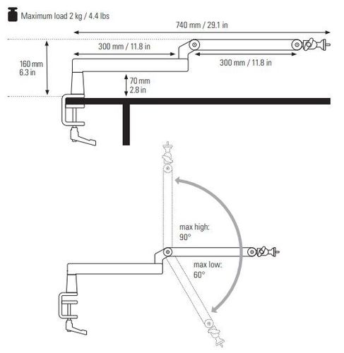 Statyw Elgato Wave Mic Arm (Low Profile) na Arena.pl