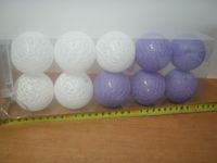 lampki na baterie 10szt. cotton balls | 475385