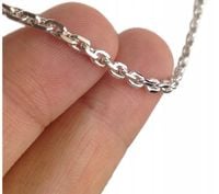 Łańcuszek srebrny GRUBY próby 925 Naszyjnik SREBRO (na PREZENT)