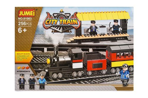 Klocki Jumei City KOLEJKA 256 elementów, 30 x 21 cm na Arena.pl