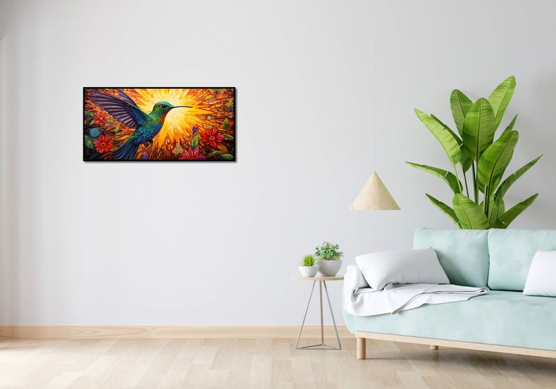 Plakat 91,3x44,5cm Koliber Barw zdjęcie 4