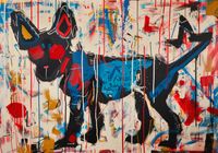 Plakat 100x70cm Miejski Pies