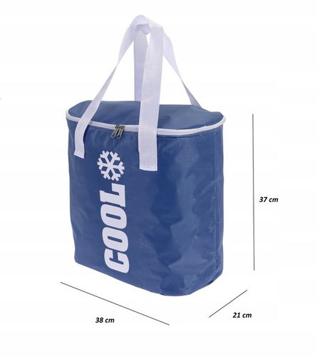 DUŻA TORBA TERMICZNA izolacja Pojemna DO SAMOCHODU na piknik plażę 24l box na Arena.pl