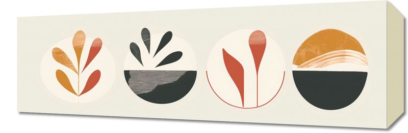 Obraz 60x20cm Cztery Okrąglaki zdjęcie 1