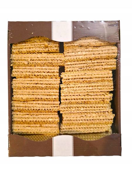 Wafle przekładane 500g kokosowe zdjęcie 1